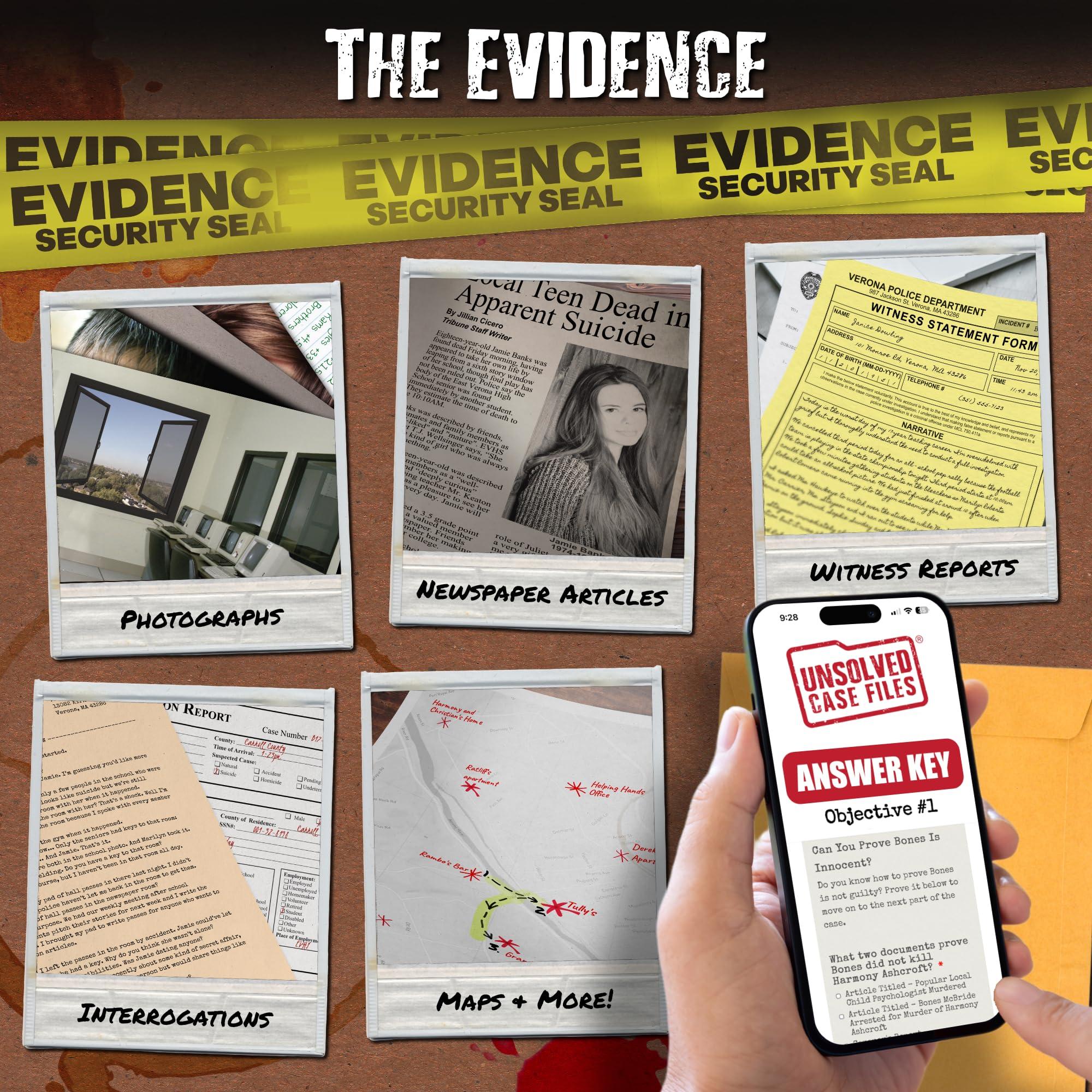 Unsolved Case Files Unsolved Case Files | Banks, Jamie - Cold Case Murder Mystery Game | Can You Solve The Crime?