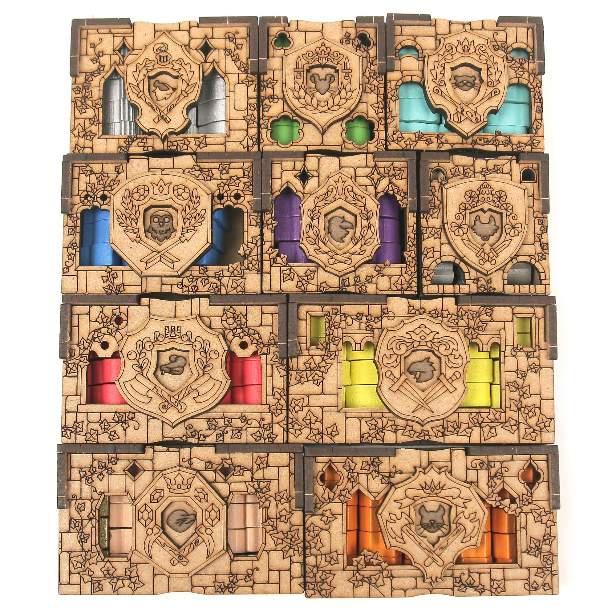 TowerRex TowerRex Board Game Organizer for Root Board Game Box, Root expansions, Root Underworld Expansion, Root riverfolk Expansion, Root Marauder Expansion, Root Clockwork Expansion, Root Tokens and Cards