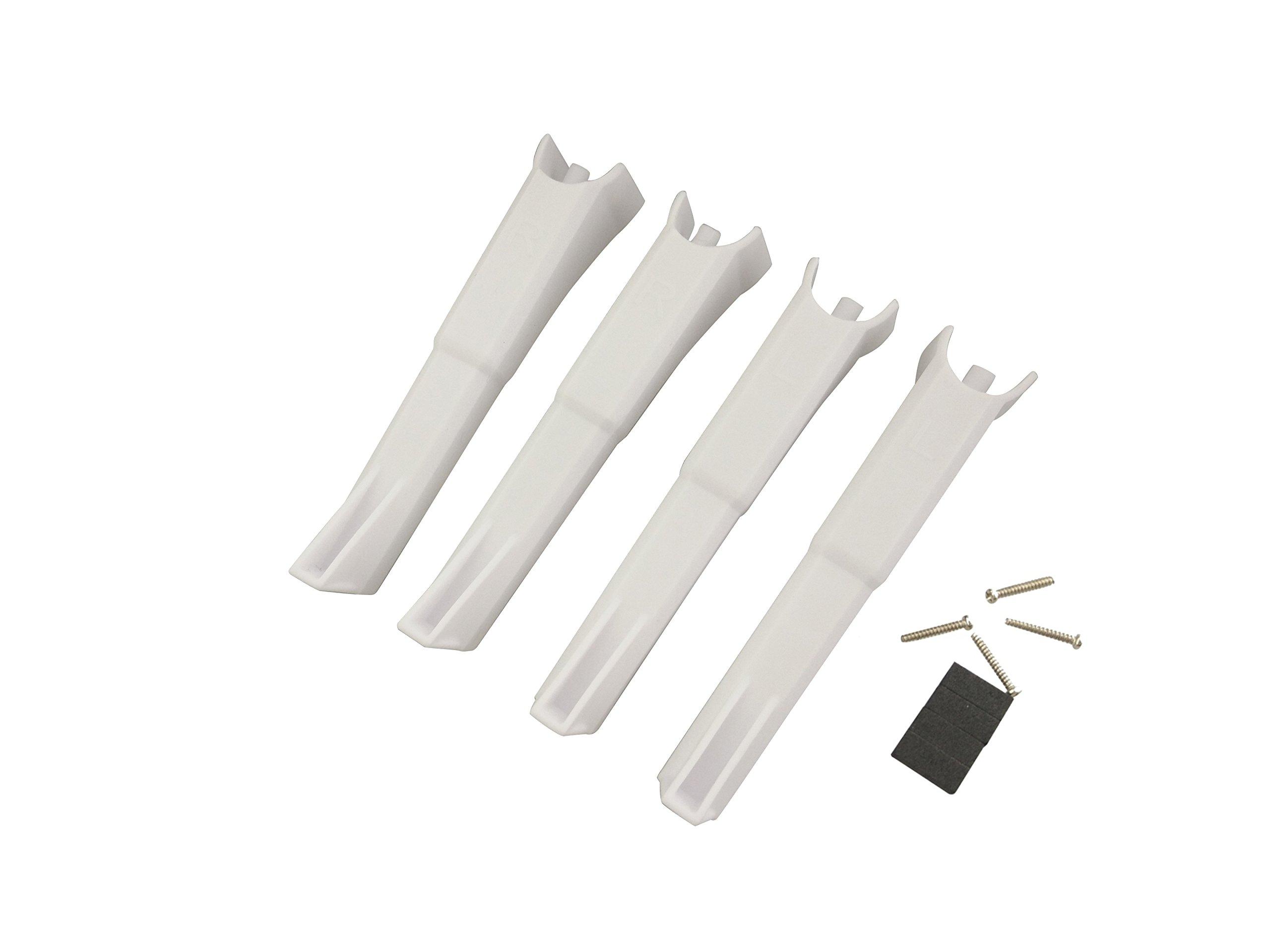 sea jump sea jump Accessories for Hubsan H501S H501C X4 H501A H501M H501S W H501S pro FPV Brushless Four-axis Aircraft Upgrade Parts Landing Gear RC Drone Upgrade Lead Frame,White