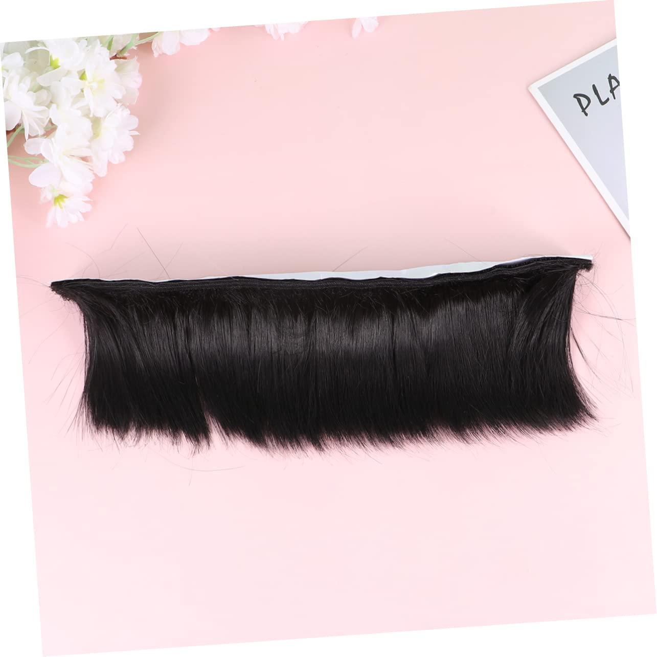 OFFSCH OFFSCH Cockscomb Wig Kids Helmet Mohawk Short Hair Wig Mohawk Wig Party Adhesive Wig Motorcycle Mohawk Accessory Bike Helmet Mohawk Helmet Accessories Kids Decor Prom Child Hair Piece