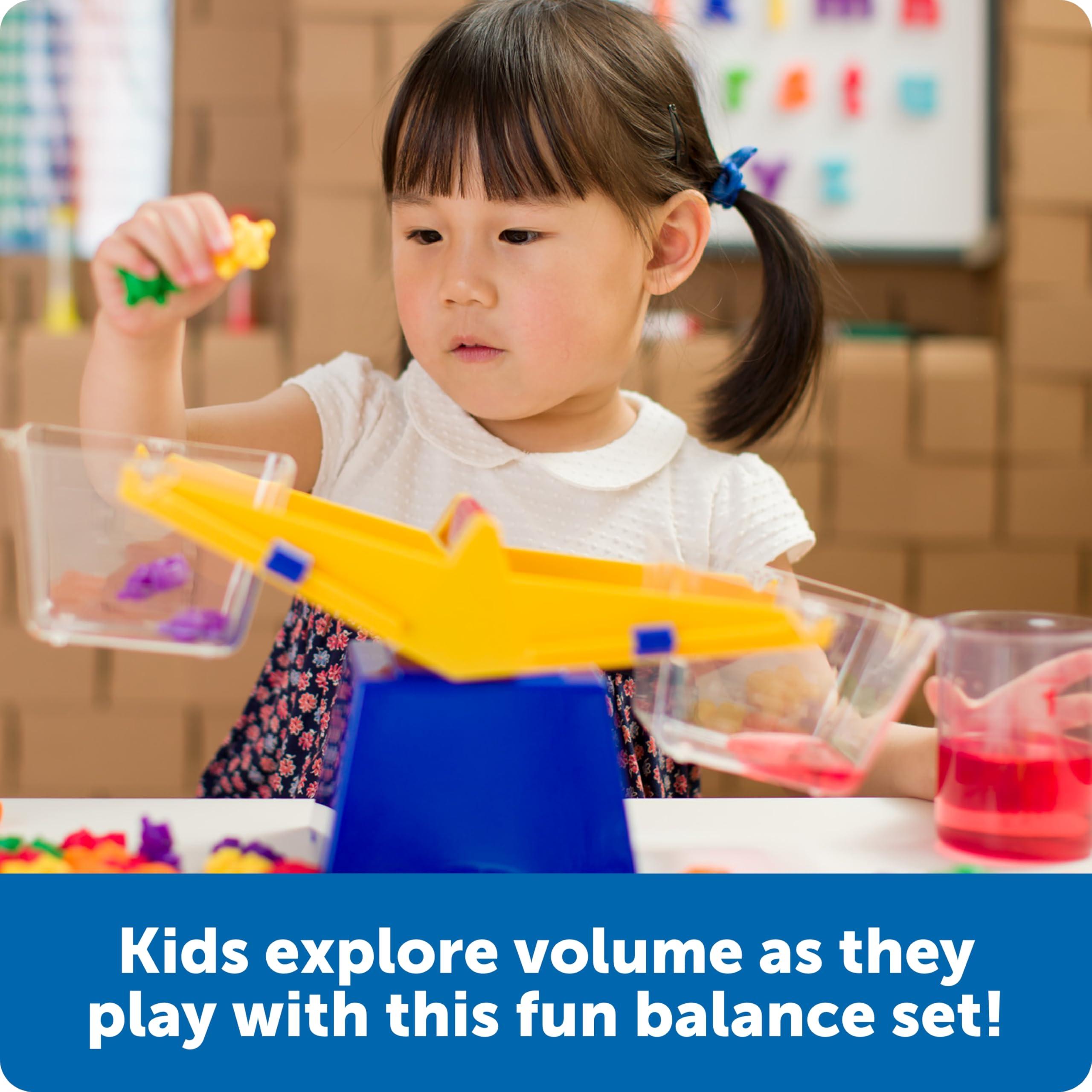 Learning Resources Learning Resources Primary Bucket Balance Teaching Scale - 1 Piece, Ages 3+, Math for Preschoolers, Classroom Balance Scale, Balance Scale for Kids, Science for Kids,Back to School Supplies