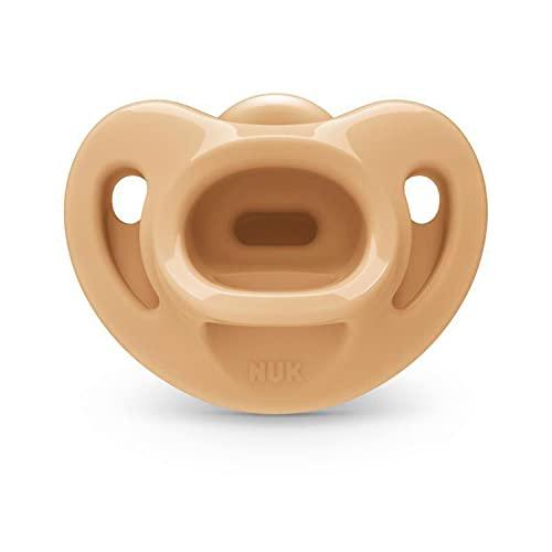 NUK NUK Comfy Orthodontic Pacifiers, Timeless Collection, 6-18 Months, 5 Count