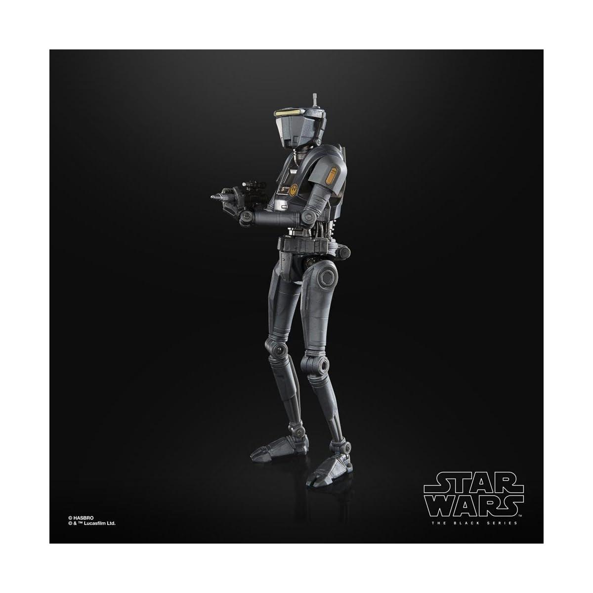 STAR WARS STAR WARS The Black Series New Republic Security Droid Toy 6-Inch-Scale The Mandalorian Action Figure, Toys Kids Ages 4 and Up