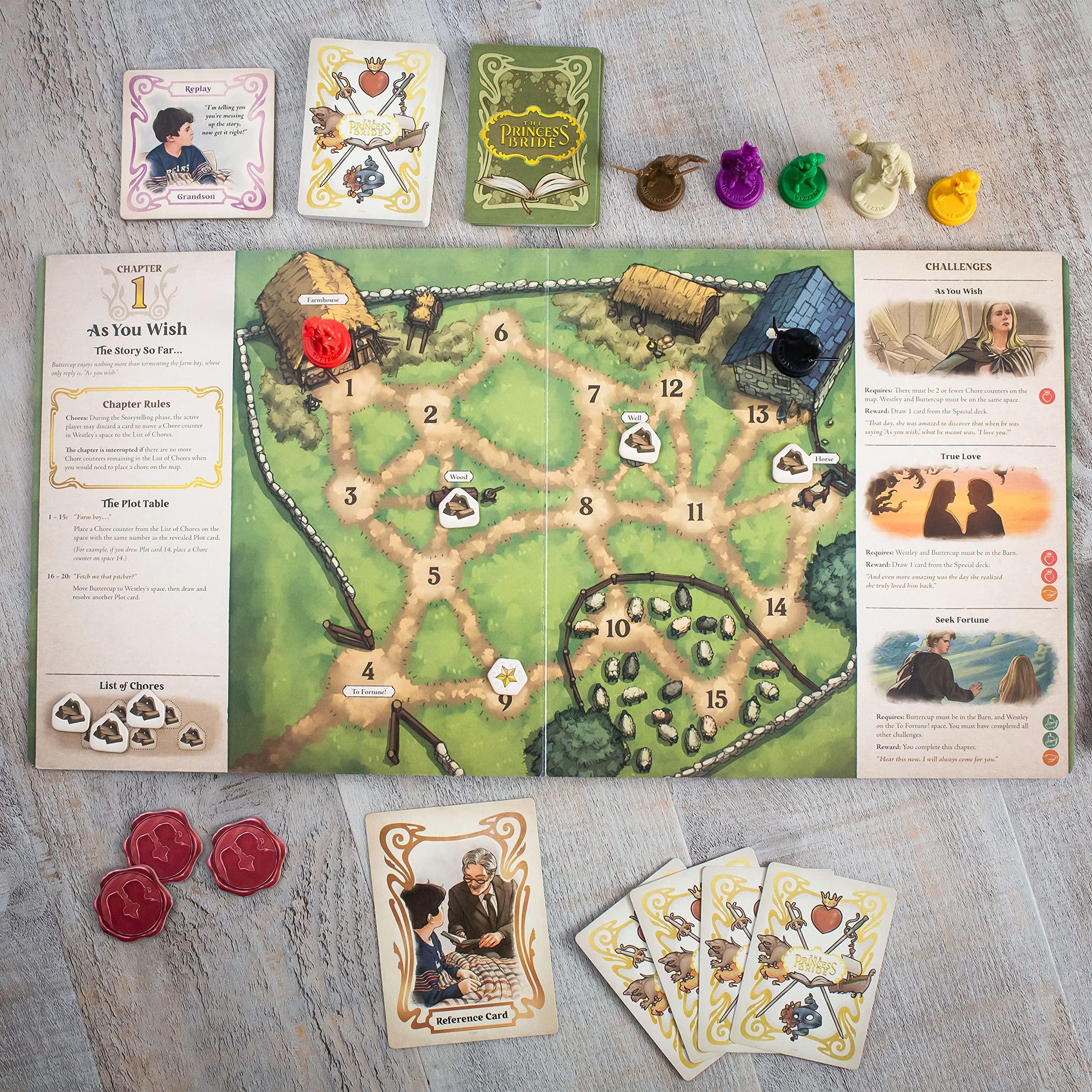 Ravensburger Ravensburger Princess Bride Adventure Book Game | Interactive and Engaging Gameplay for Fans of The Movie | for Ages 10 & Up