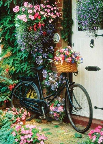 George Bicycle & Flowers By Simon Kayne 500 Piece Puzzle