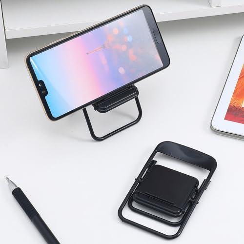 HOLIDYOYO HOLIDYOYO 24Pcs Mini Foldable Chairs, Dollhouse Mini Furniture Doll Chair, Miniature Folding Chairs, Funny Cell Phone Stand Holder, Miniature Plastic Chair, for Dollhouse Decoration