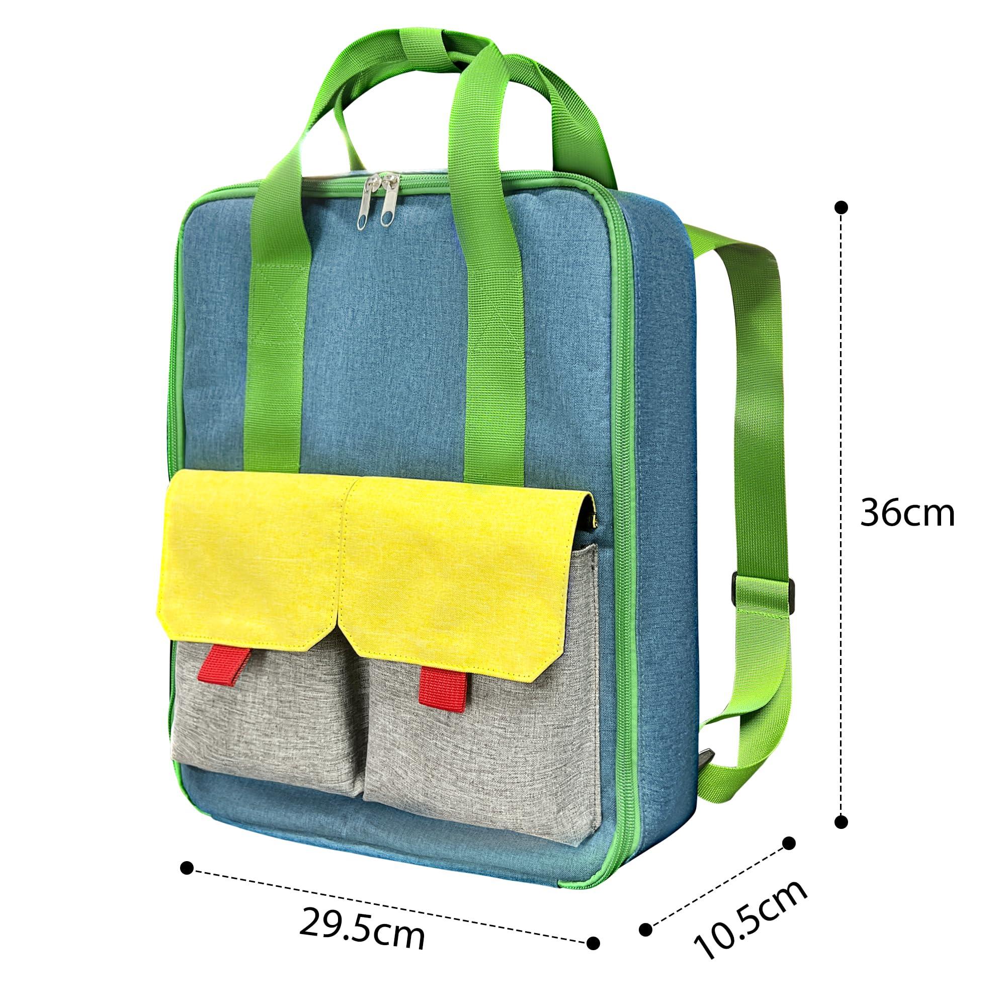 KISLANE KISLANE Ultimate Toy Cars Storage, Versatile Dual Compartment Toy Cars Case with 4 Storage Pages, Holds 108 Cars - Perfect Toy Cars Carrying Case and Matchbox Cars Storage Case(Bag Only,Blue)