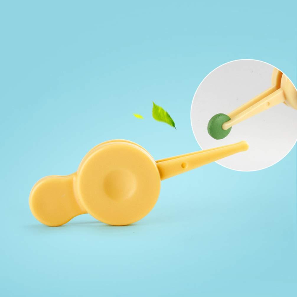 ARTIBETTER Nose Cleaning Baby Nose Clean Clip Nose Tweezer Newborn Cleaning Clip Picker Baby Tweezer Baby Ear Tweezers Remover Round Head Cleaner Child