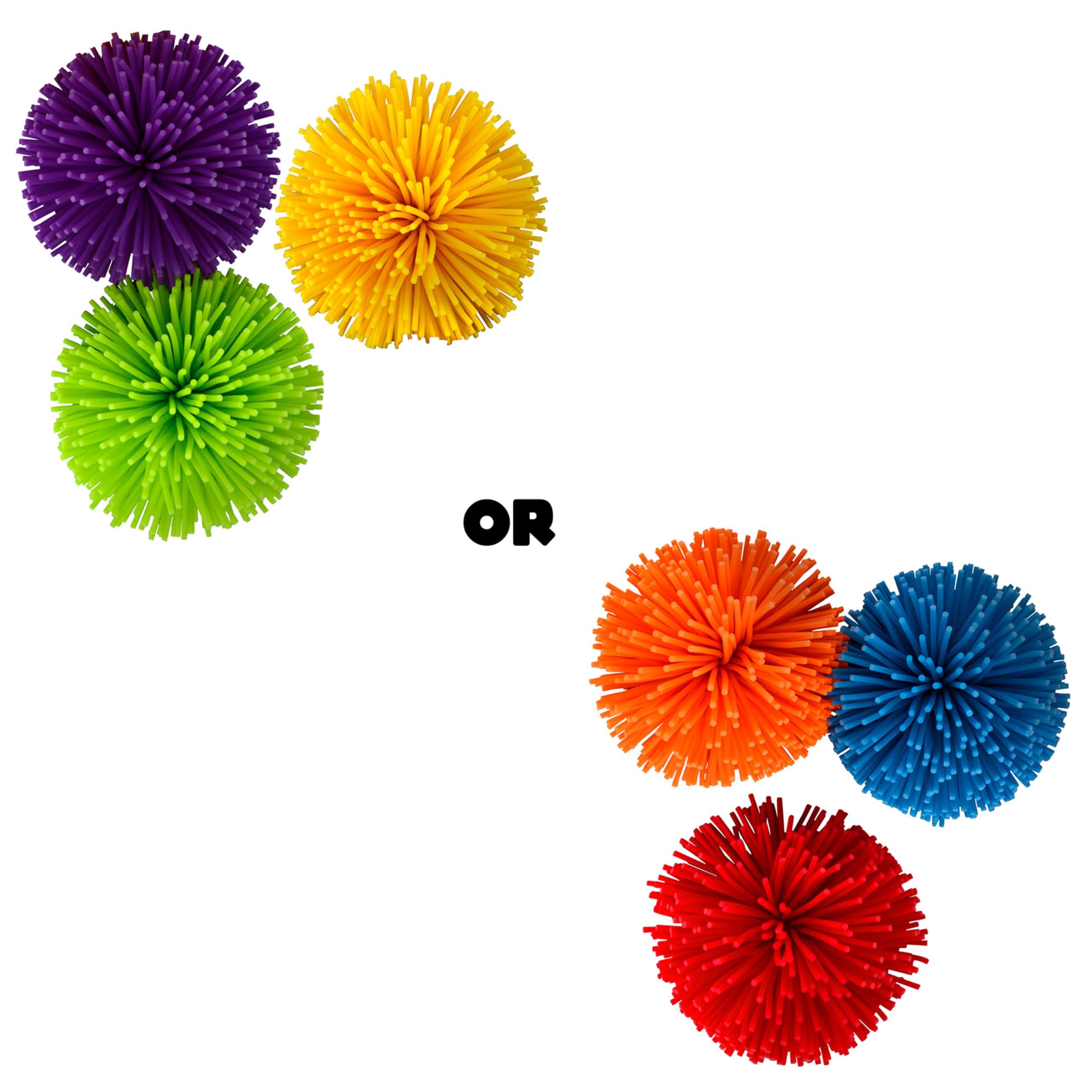 Koosh Koosh Balls, Mini Variety 3 Pack - Kids Outdoor Toys, Beach Toys, Outdoor Games for Adults and Family, Kids Toys, Kids Games, Outdoor Play Toys, Fidget Toys, Screen-Free, Ages 3+