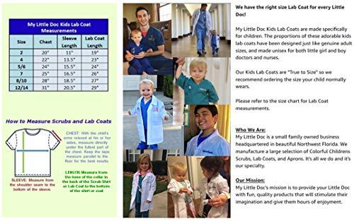 My Little Doc My Little Doc Toddler Lab Coat Costume Size 2 White