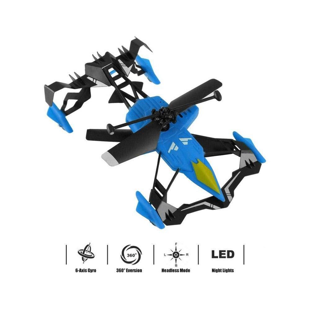 Anixl Anixl Remote Control 2 in 1 Air-Ground Flying Car RC Drone Quadcopter 3D Flip