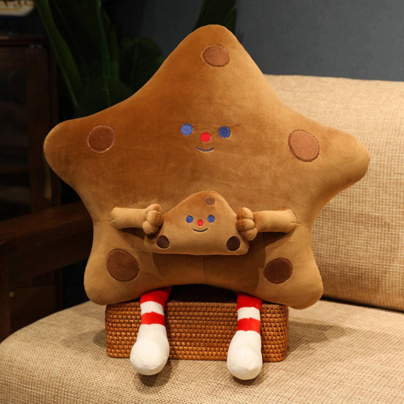 FDEYJSNG FDEYJSNG Star Shaped Decorative Pillows for Girls Boys Toddler Kids Room Soft Star Plush Cute Throw Pillows for Bedroom