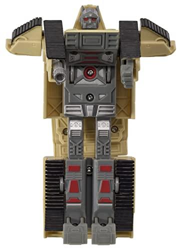 DecoPac DecoSet® Transforming Military Robot Tank Cake Topper, 1-Piece Decoration, Birthday Decorations that Transforms into a Robot for Interactive Play, Beige