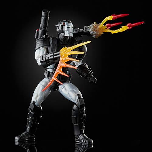 Marvel Marvel Hasbro Legends Series 6-inch Collectible Action Figure Deluxe War Machine Toy, Premium Design and 8 Accessories