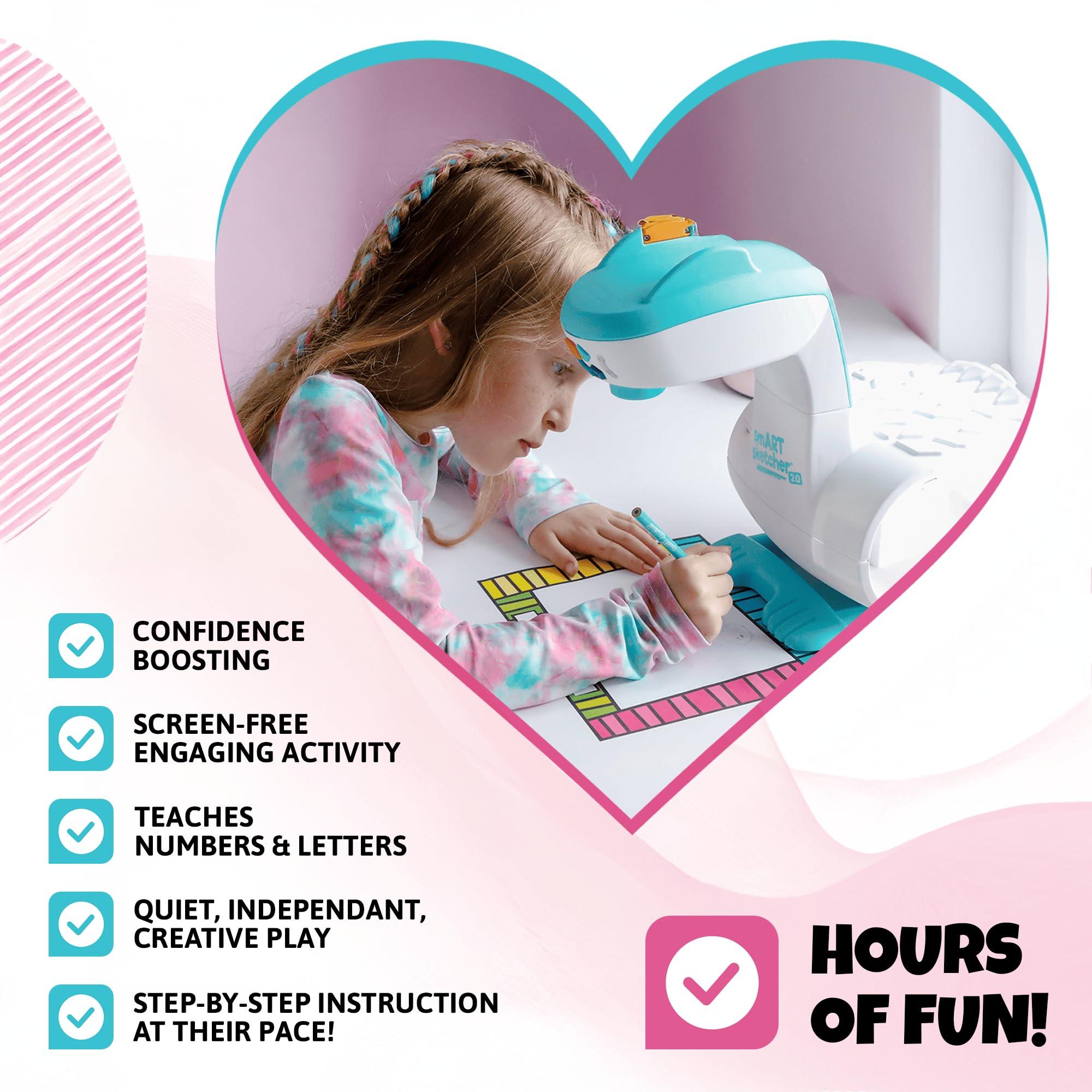 Flycatcher Flycatcher Toys smART Sketcher 2.0, Drawing Projector for Kids, Art Projector for Tracing,Kids Toys,Birthday Gift for Age 5+,Art Supplies for Kids 5-8