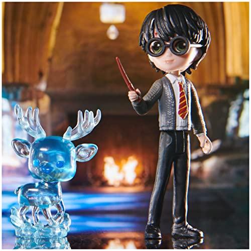Wizarding World Wizarding World, Magical Minis Harry Potter and Ginny Weasley Patronus Friendship Set with 2 Toy Figures and 2 Creatures, Kids Toys for Ages 5 and up