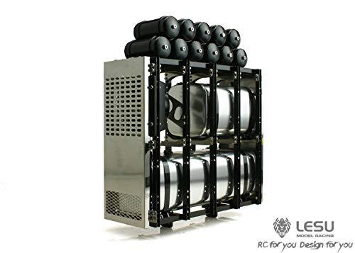 TOUCAN RC HOBBY Lesu Heavy Equipment Metal Shelf for Tmy Scan Rc 1/14 Tractors Truck