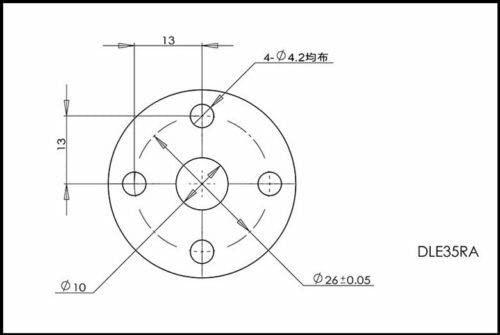 cjc DLE Gasoline Engine DLE20 for 20cc RC Airplane Model Worldwide Ship