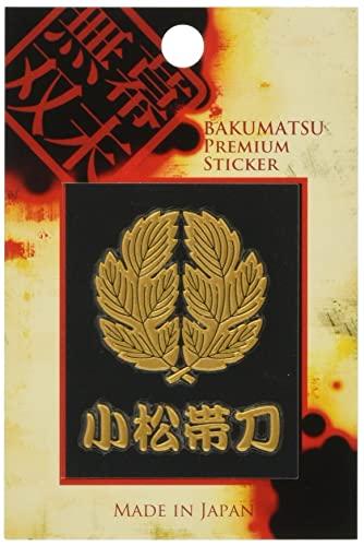(Craft kyoto) Bakumatsu Family Crest Maki-E Stickers, Komatsu OBI Sword