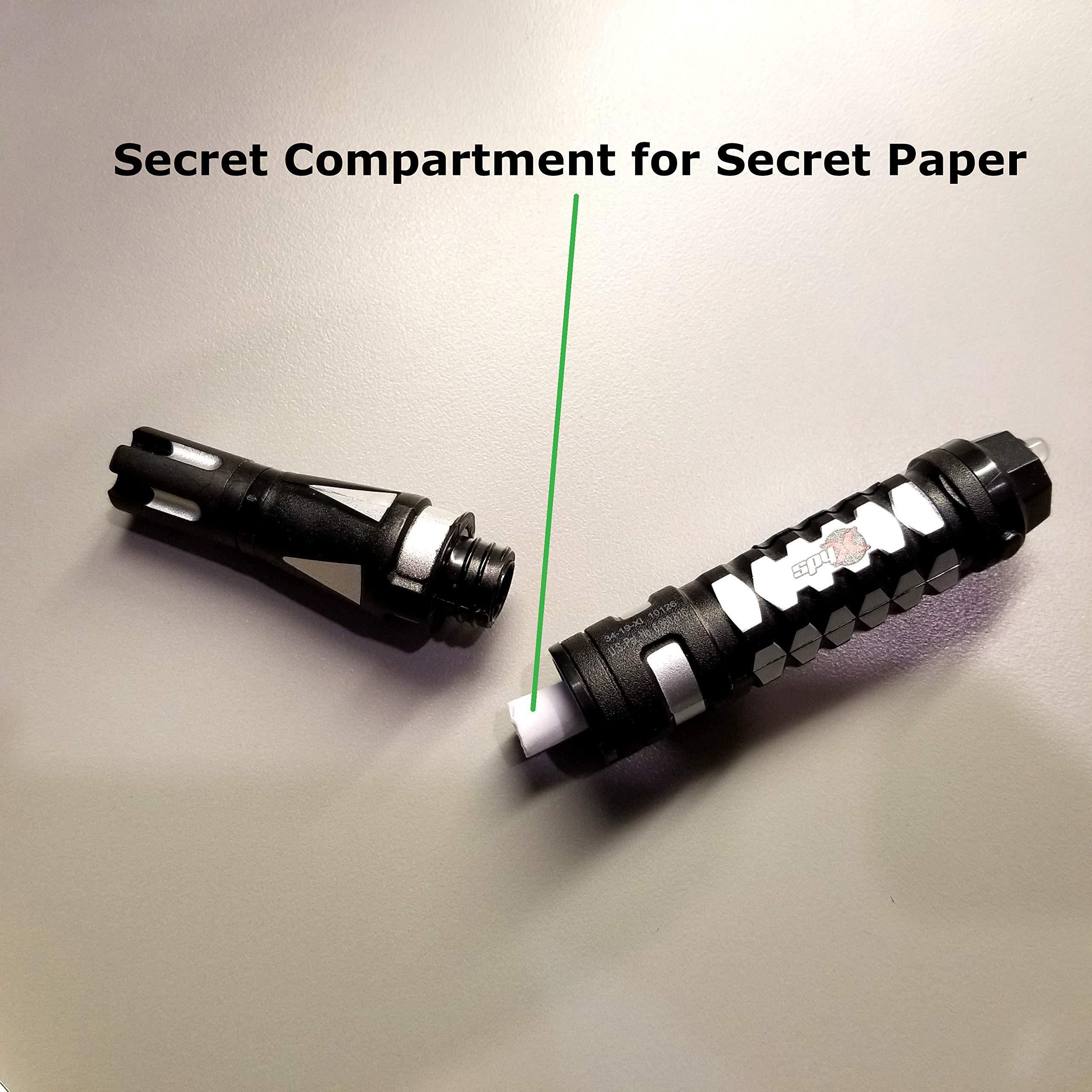 SpyX SpyX Invisible Ink Pen - Write and Read Invisible Messages with This Fun Spy Toy. Perfect Addition for Your spy Gear Collection!