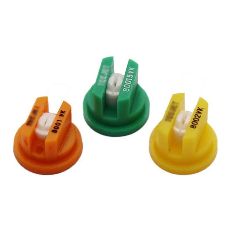 HePbak Flat Fan Nozzle Agriculture Spray Nozzle For 80 Degree Ceramic Nozzle Teejet Spray Nozzle Sprayer Nozzle For Drone Drone Parts (Color : For 80-02)