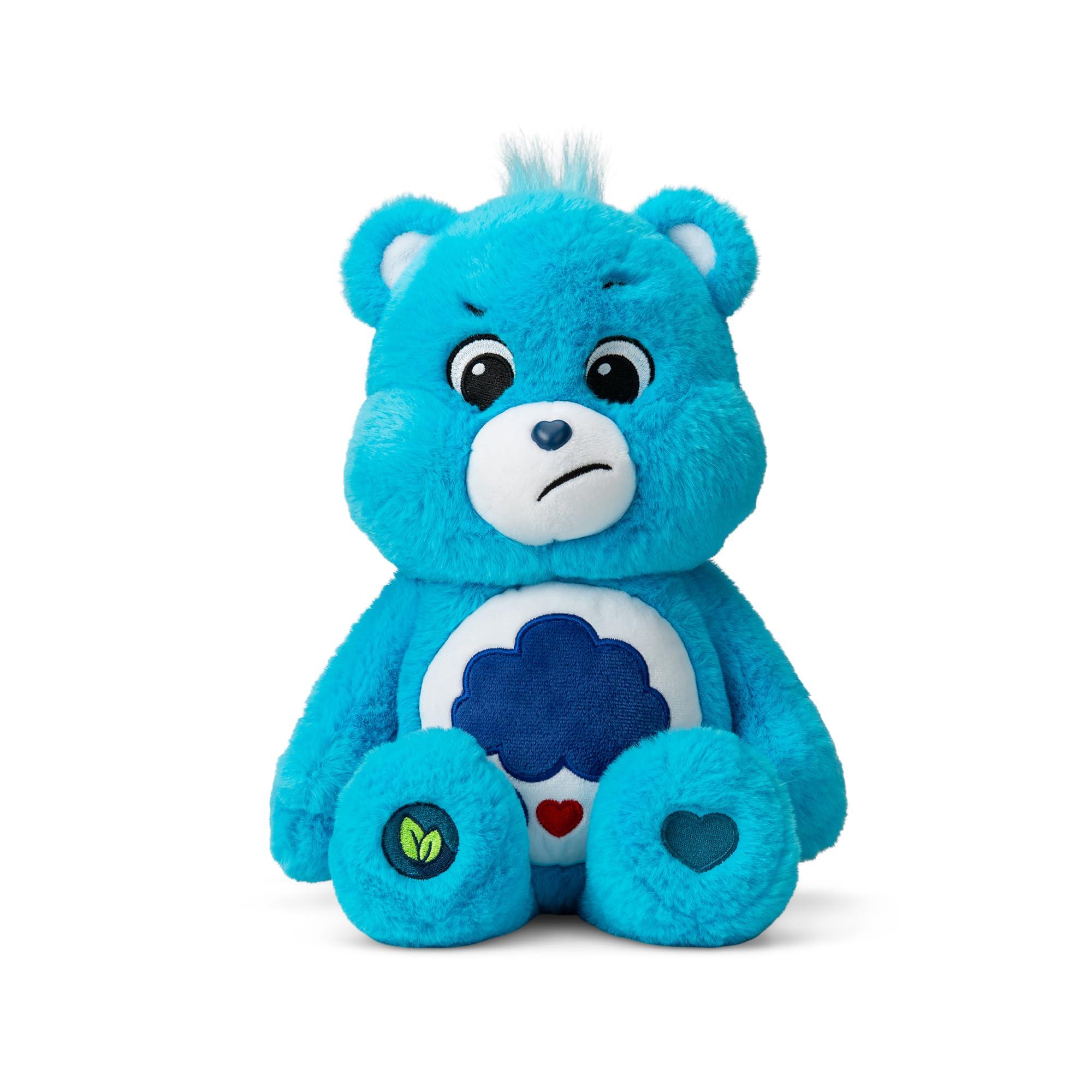 Care Bears Care Bears 14 Grumpy Bear - Blue Plushie for Ages 4+ Perfect Stuffed Animal Holiday, Birthday Gift, Super Soft and Cuddly Good For Girls and Boys, Employees, Collectors