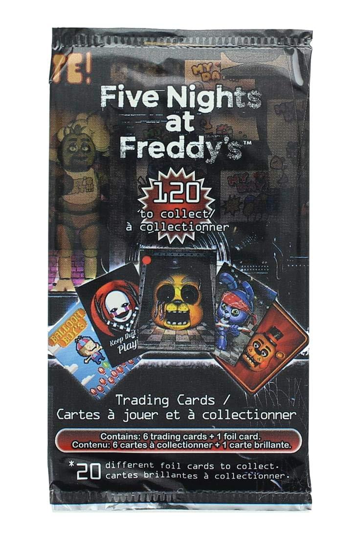 Five Nights at Freddy's Just Toys Intl. Five Nights at Freddy's Trading Card Pack