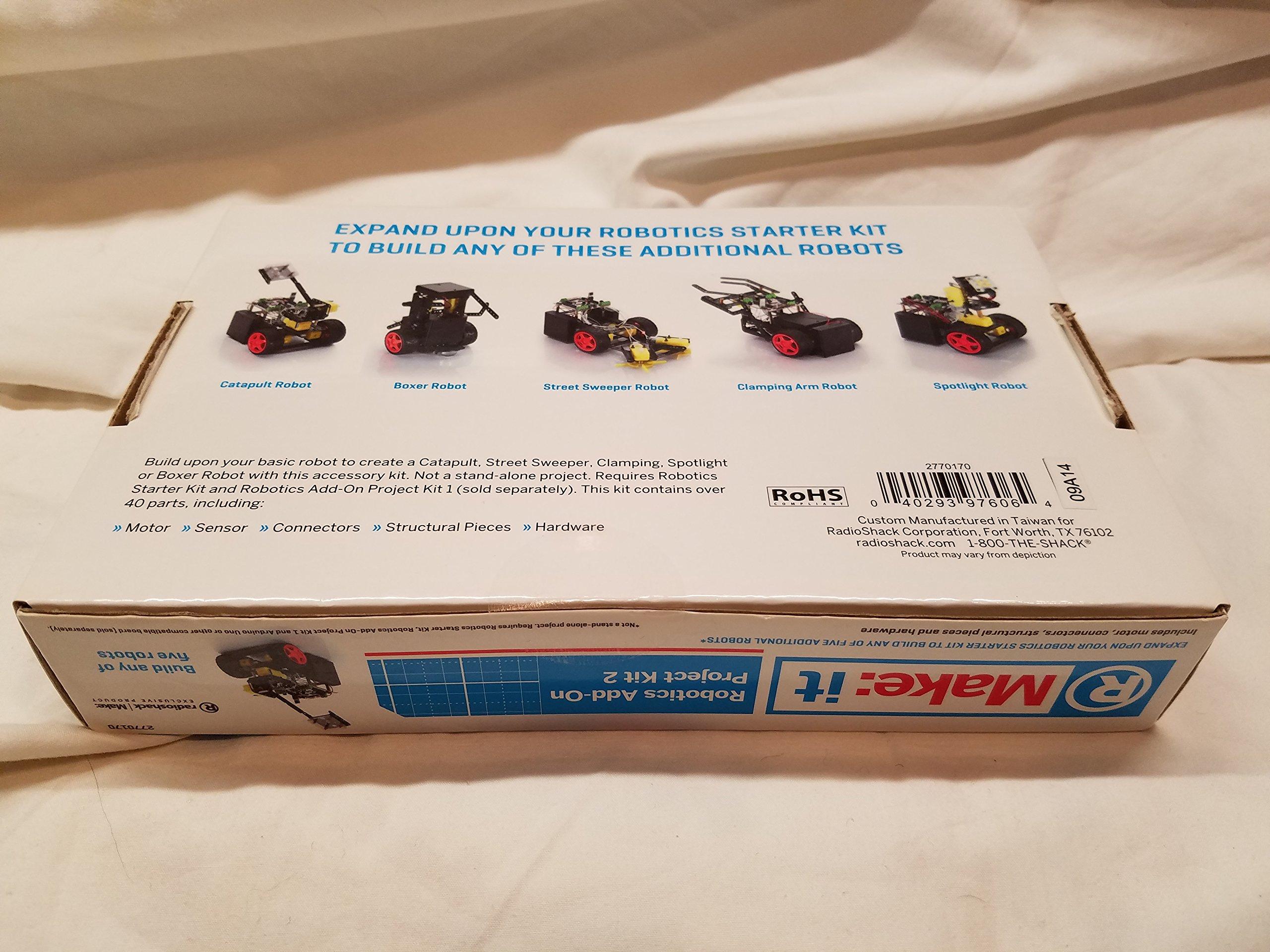 RadioShack Make: it Robotics Add-On Project Kit 2