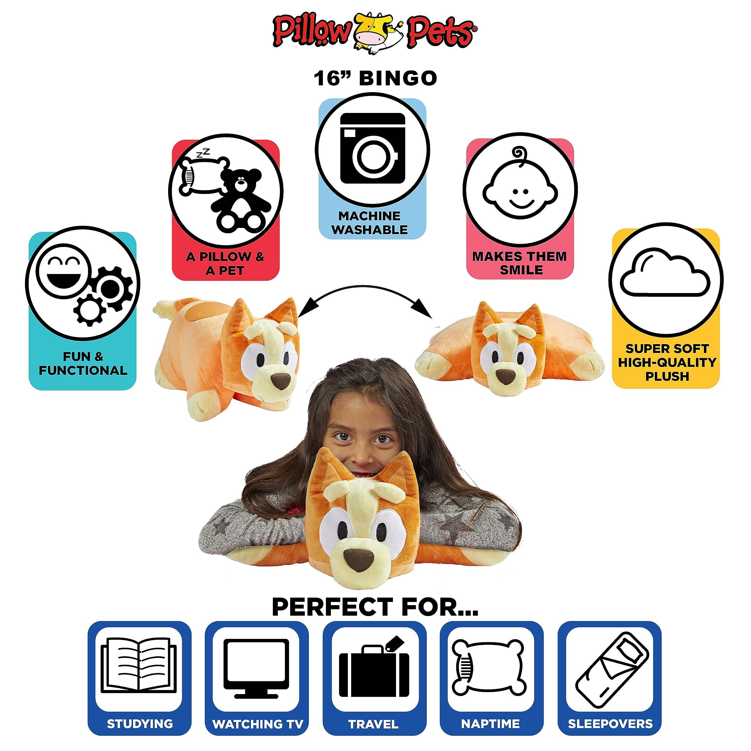 Pillow Pets Pillow Pets Bingo, Stuffed Animal Plush Toy