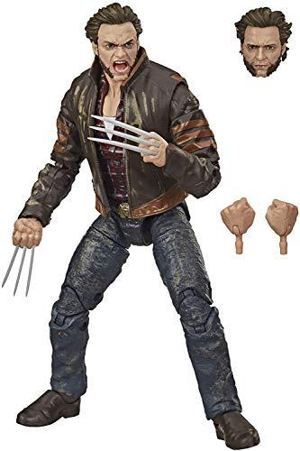 Marvel Marvel Hasbro Legends Series X-Men Wolverine 6-inch Collectible Action Figure Toy, Includes 3 Accessories, Ages 14 and Up, Brown