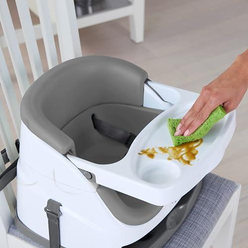 Ingenuity Ingenuity Baby Base 2-in-1 Booster Feeding and Floor Seat with Self-Storing Tray - Night Sky