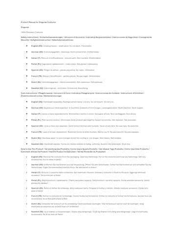 Disguise Steve Classic Minecraft Costume, Multicolor, Large (10-12)