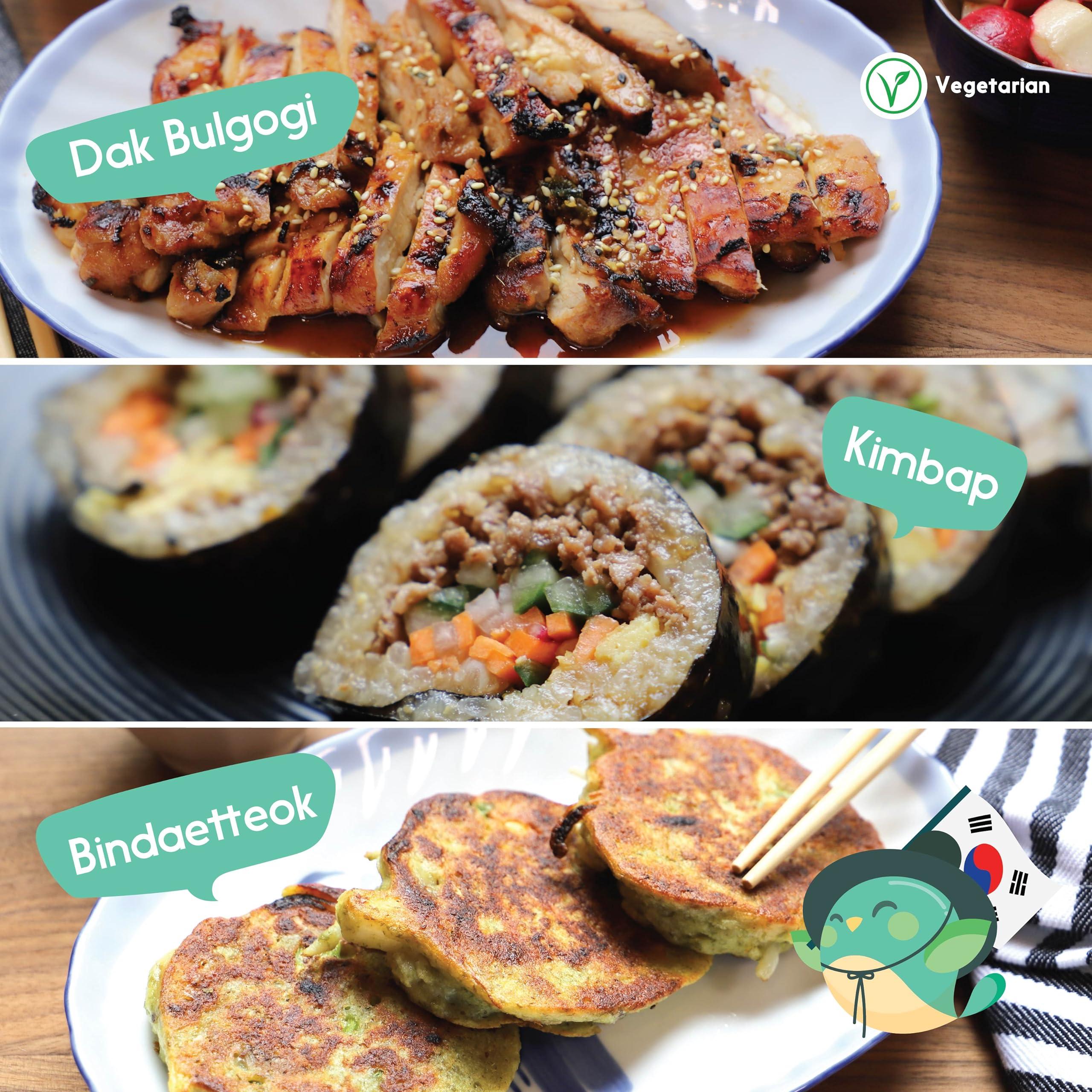 eat2explore eat2explore Cooking Kits for Kids - Interactive & Educational Real Kids Cooking Kit with 3 Recipe Cards, Key Ingredients & Cooking Tools - Ideal Idea for Kids who Love to Cook(South Korea Edition)