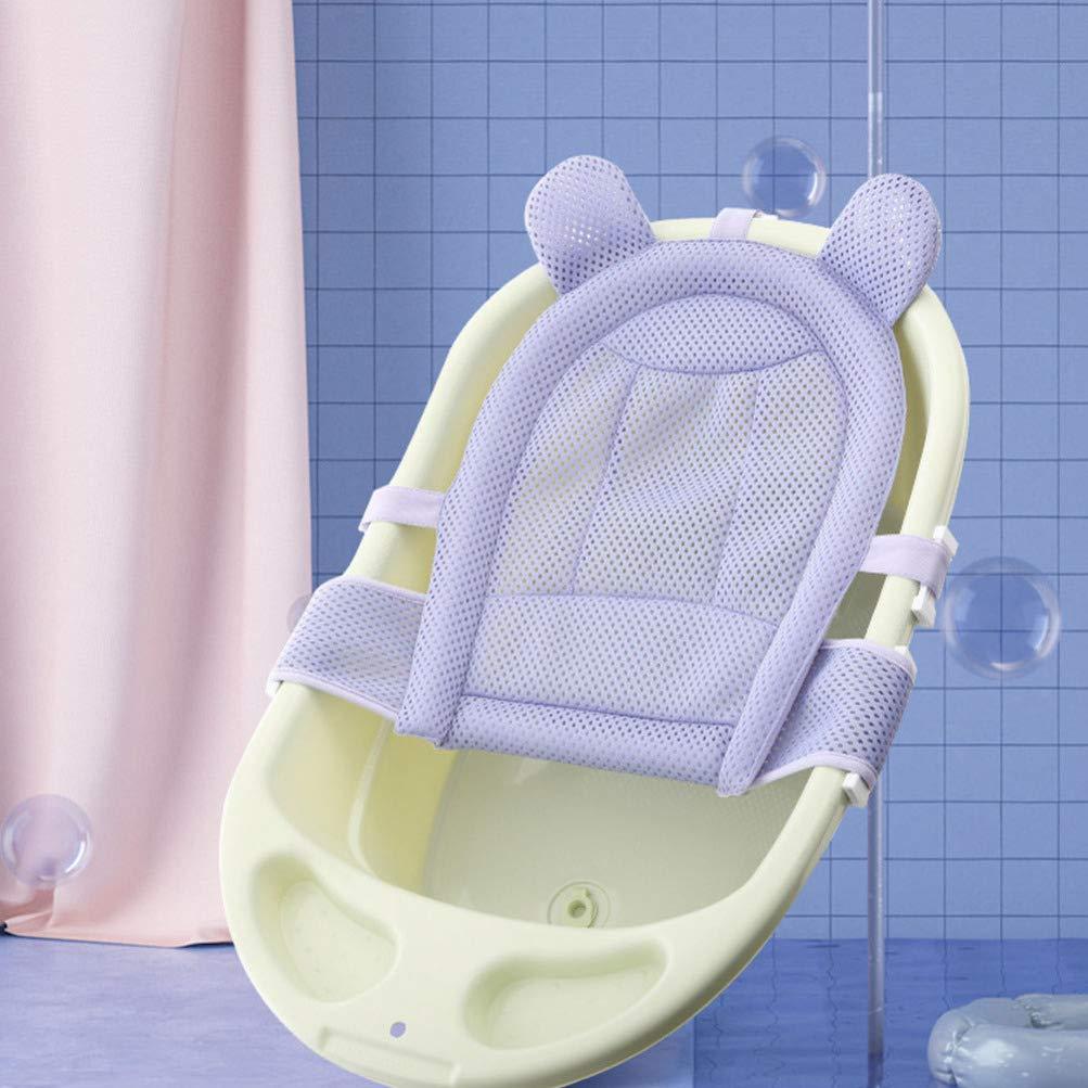 Healifty Baby Shower Net Bag Baby Bathtub Sit up Net Newborn Shower Sling Bath Seat Bathtub Tub Seat New Baby Shower Mesh Bathtub for Baby Car Pp Bath Tub Toddler