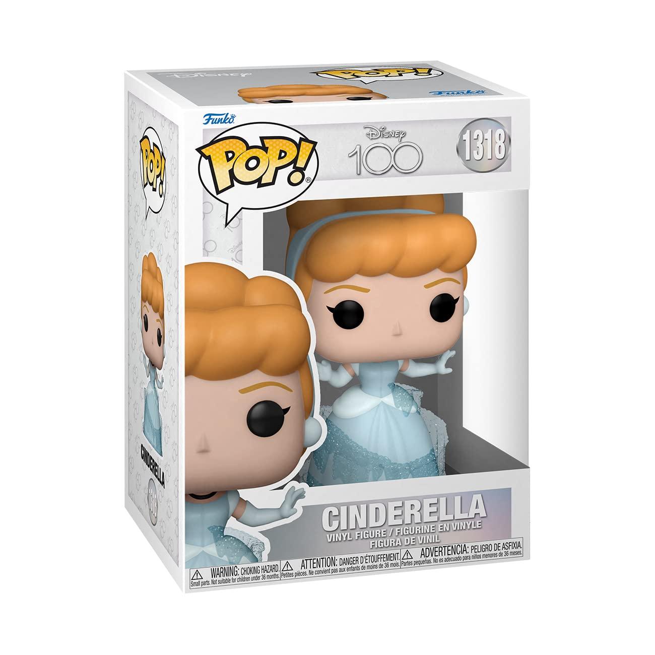 Funko Funko POP! Disney: Disney 100 - Cinderella - Collectable Vinyl Figure - Gift Idea - Official Merchandise - for Kids & Adults - Movies Fans - Model Figure for Collectors and Display