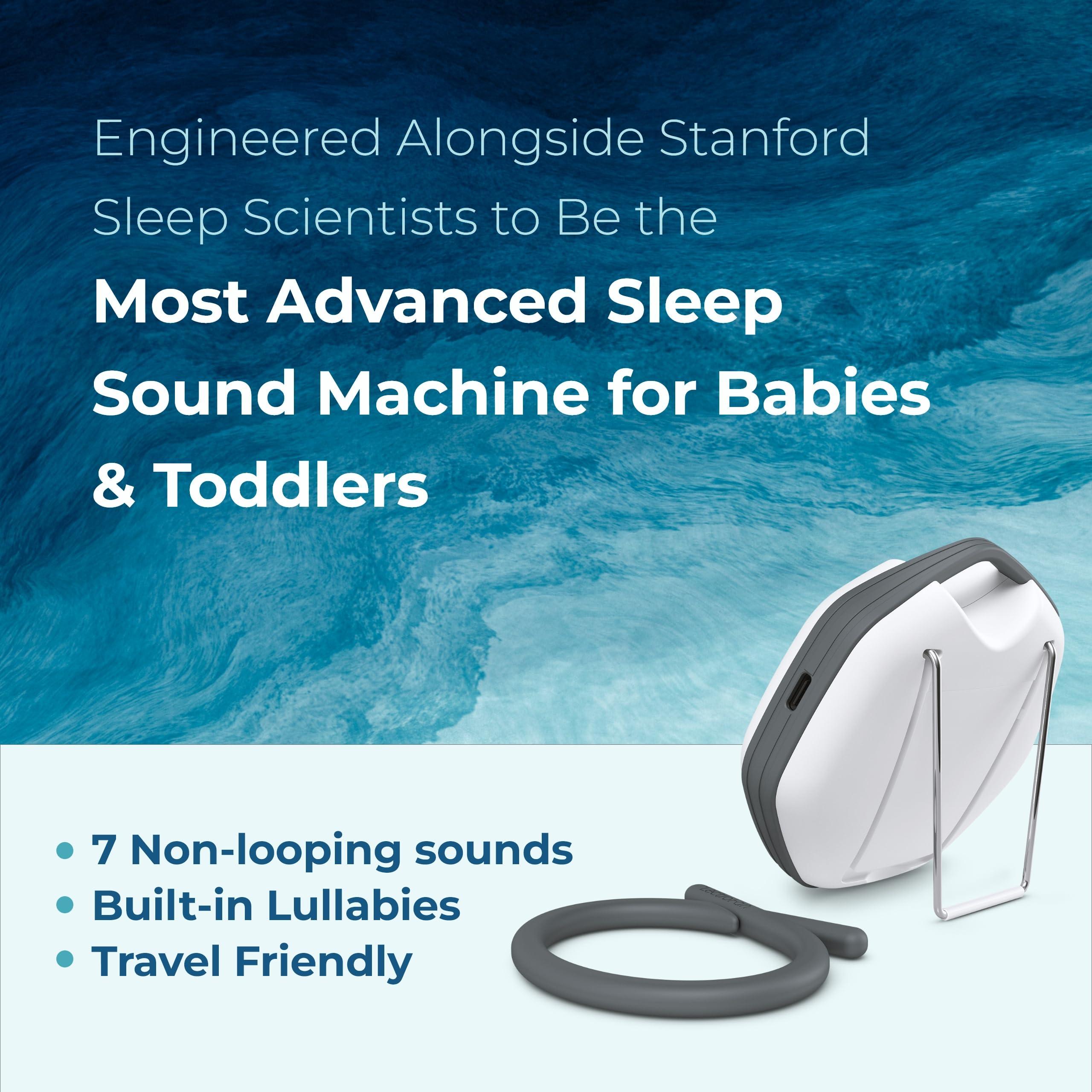Adaptive Sound Technologies Adaptive Sound Technologies LectroFan Alpha Portable Sleep Sound Machine - Rechargeable White Noise Machine for Crib, Stroller, Car Seat & More - 7 Non-Looping Sounds - for Travel, Bedroom, Nursery