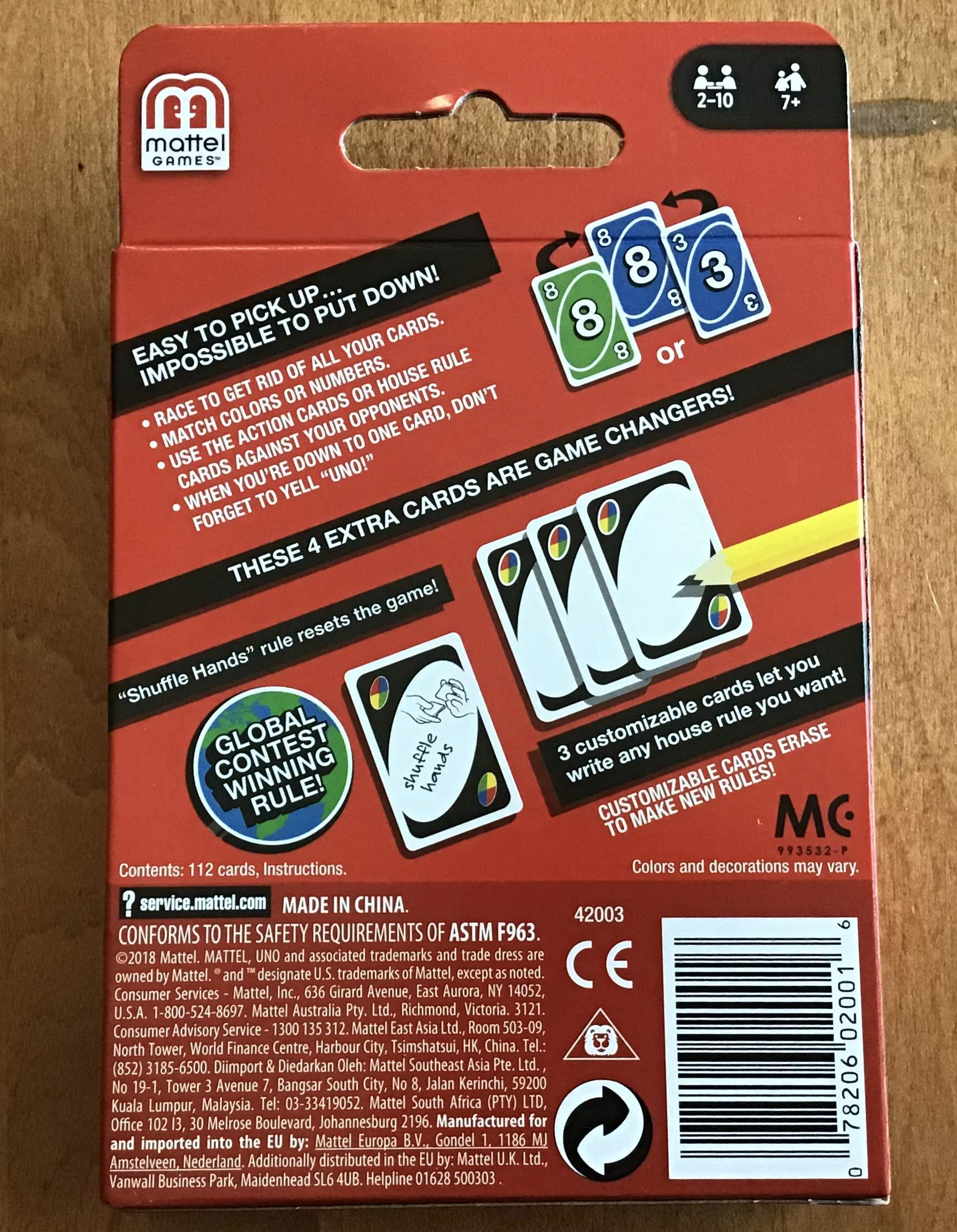 UNO UNO CARD GAME