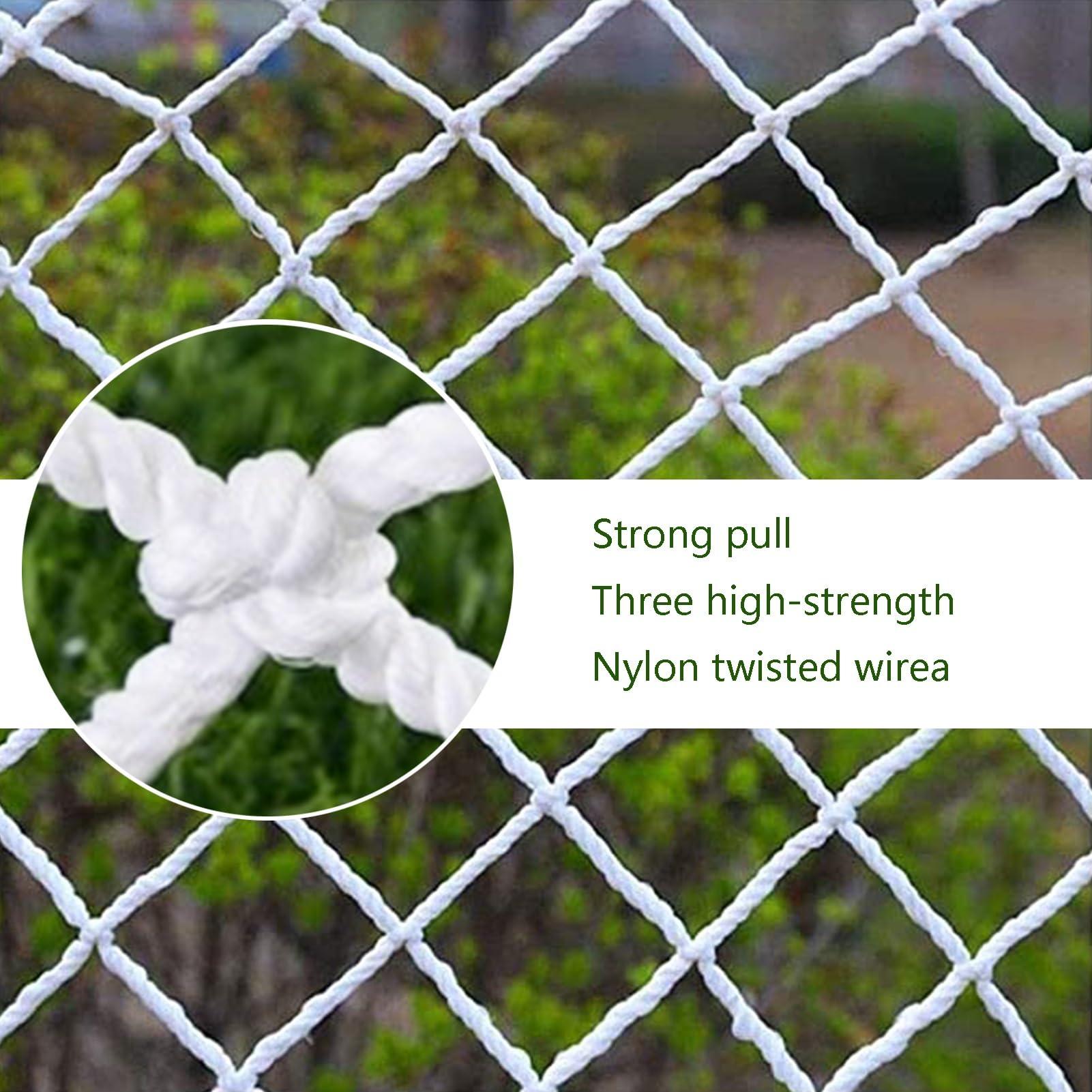 SCITOY SCITOY Safety Netting for Railings Manhole Cover Net Patio Fall Net Child Safety Net Construction Site Stair Protection Net Color : 10cm mesh, Size : 4x5m(13x16ft)