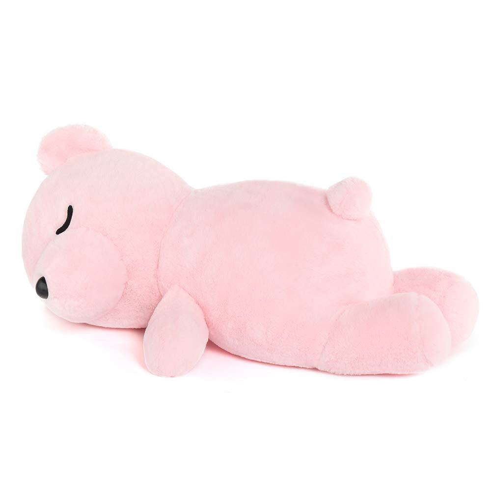 Tezituor Tezituor Large Teddy Bear Stuffed Animals, 20 Inch Pink Teddy Bear Hugging Pillow, Stuffed Bear Plush Toy for Girls Boys