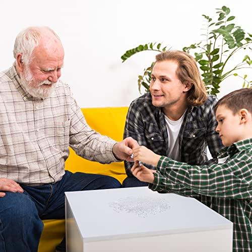 ZZYFGH ZZYFGH Clear Hard Puzzle Jigsaw, Impossible Challenge 120 Piece Difficult Jigsaw Puzzle Game for Adults Children