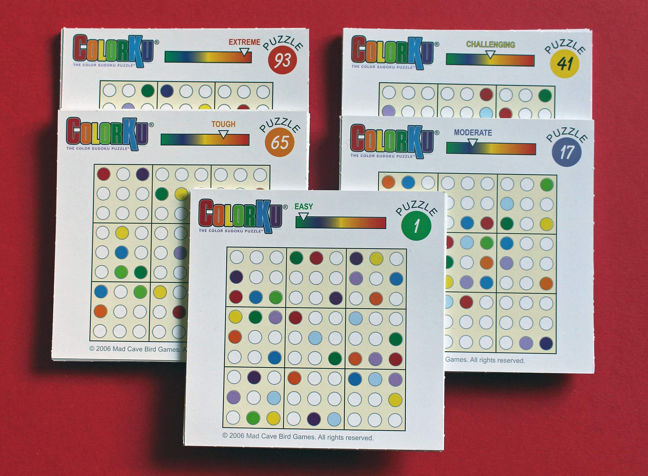 ColorKu ColorKu by Mad Cave Bird Games