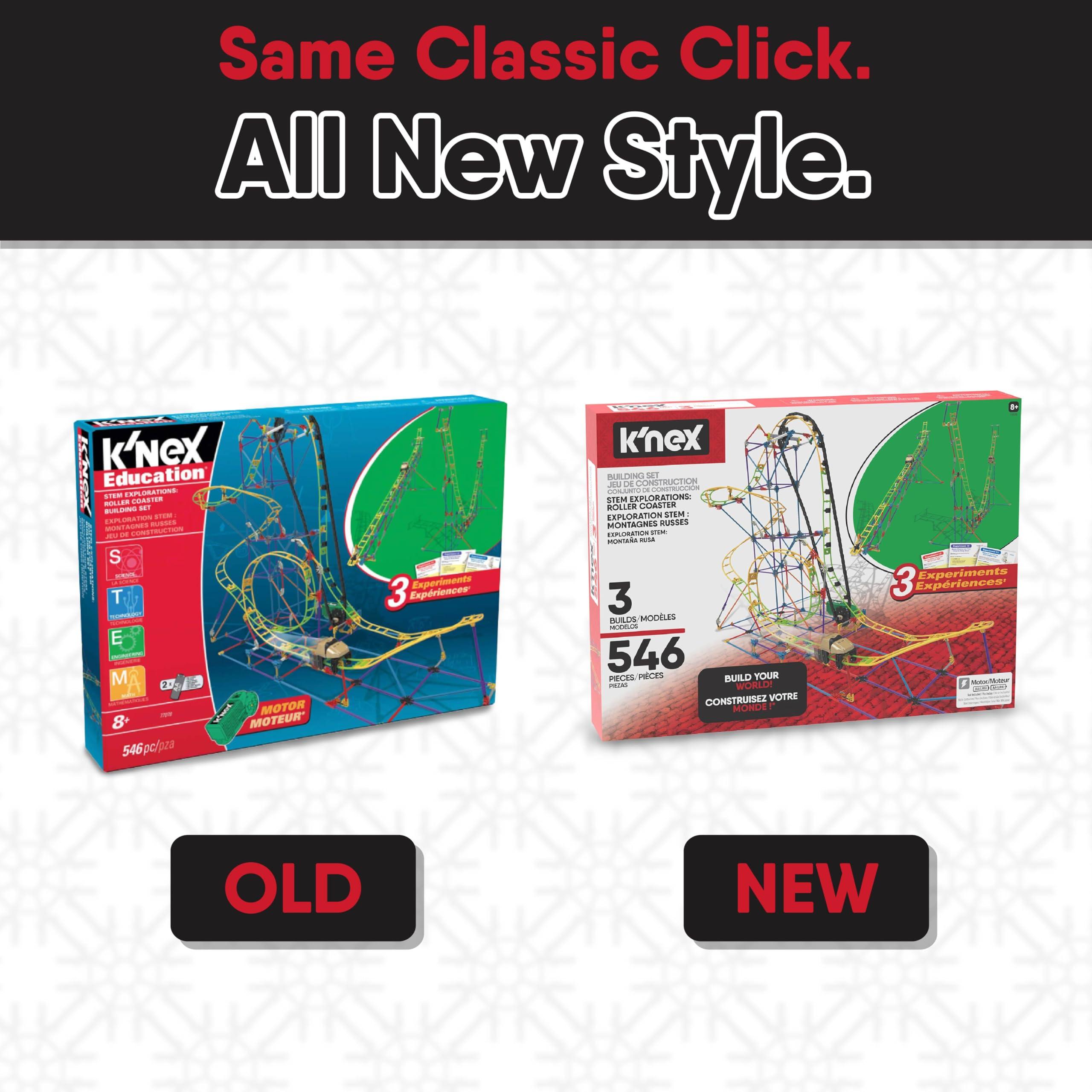 K'NEX Education K'NEX Education ? STEM Explorations: Roller Coaster Building Set – 546 Pieces – Ages 8+ Construction Education Toy