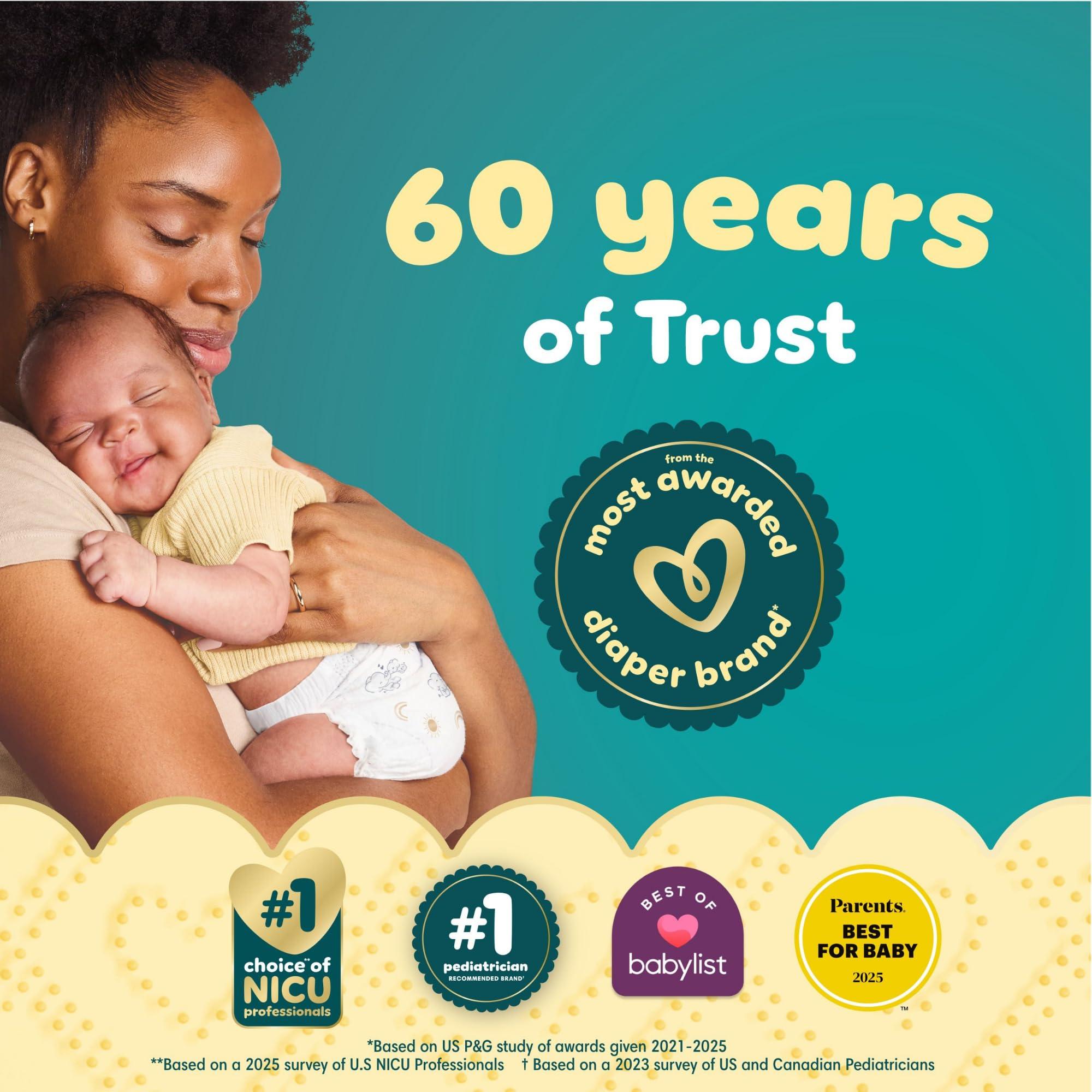 Pampers Pampers Baby Diapers - Swaddlers - Size P1, 27 Count, Ultra Absorbent Disposable Preemie Diaper