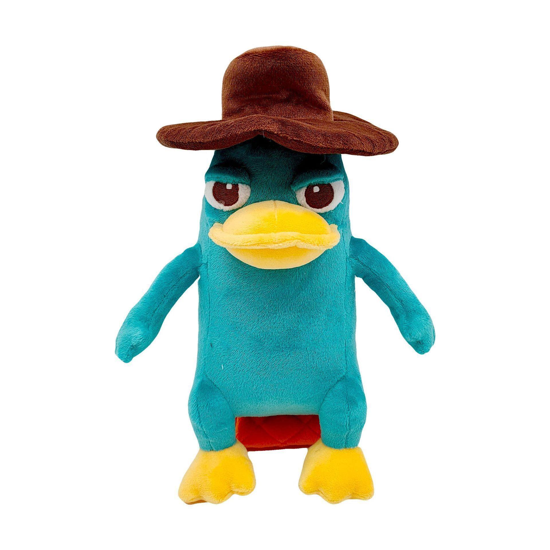 WZBZLC Perry The Platypus Plush Doll Duck-Billed Platypus Terry Plush Toy Doll