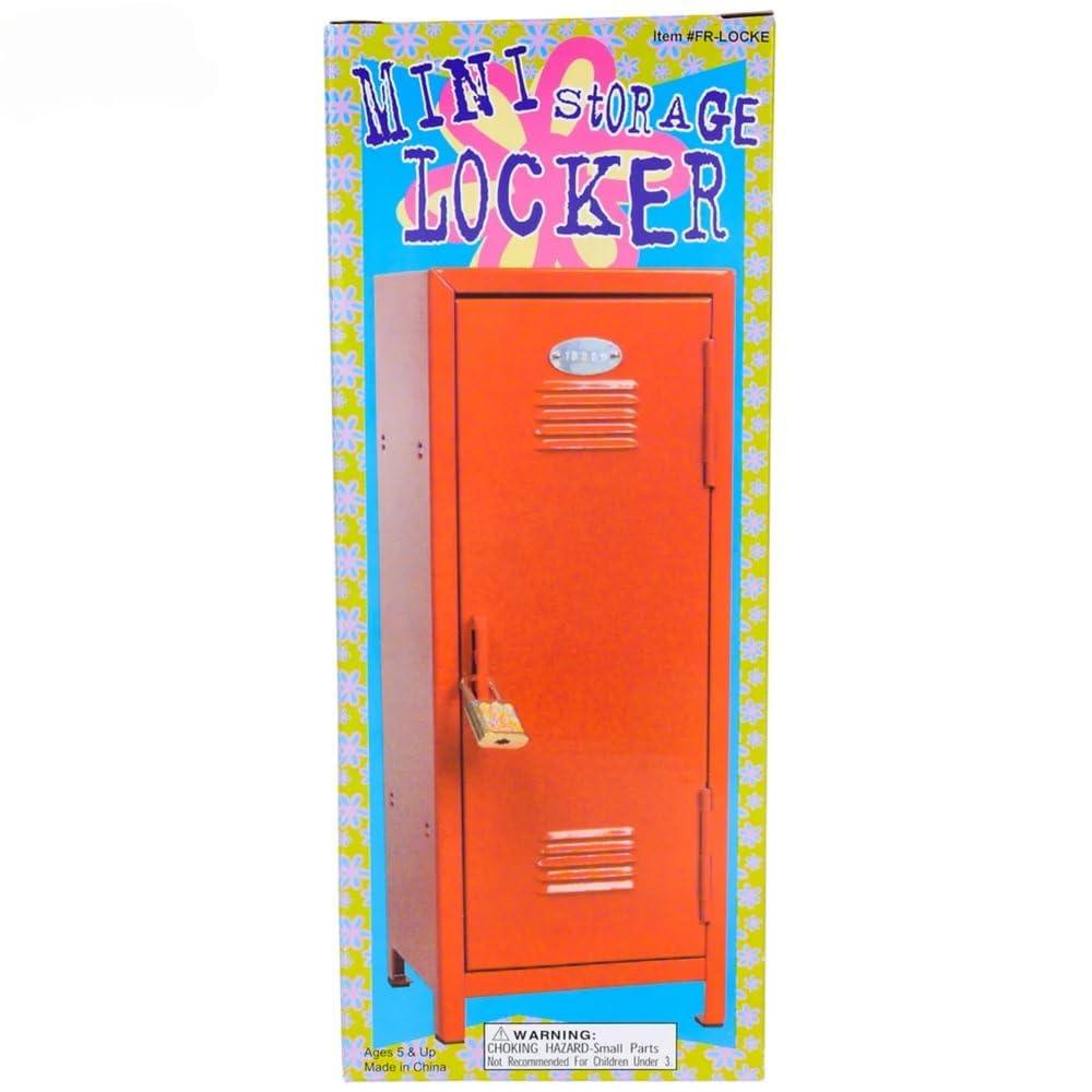 Rhode Island Novelty Rhode Island Novelty 11 Inch Mini Metal Locker, One Piece per Order