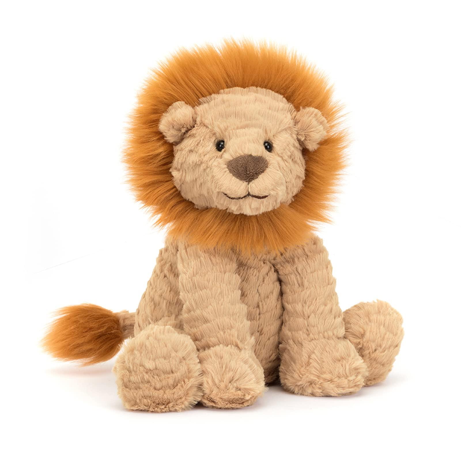 Jellycat Jellycat Fuddlewuddle Lion Stuffed Animal, Medium 9 inches | Big Cat Plush Toy | Classic Children\'s Gift