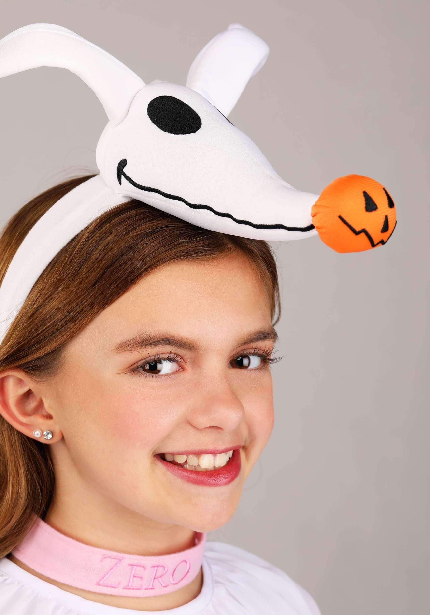 Fun Costumes Kid's Nightmare Before Christmas Zero Halloween Costume Dress | Officially Licensed Disney Costumes X-Large