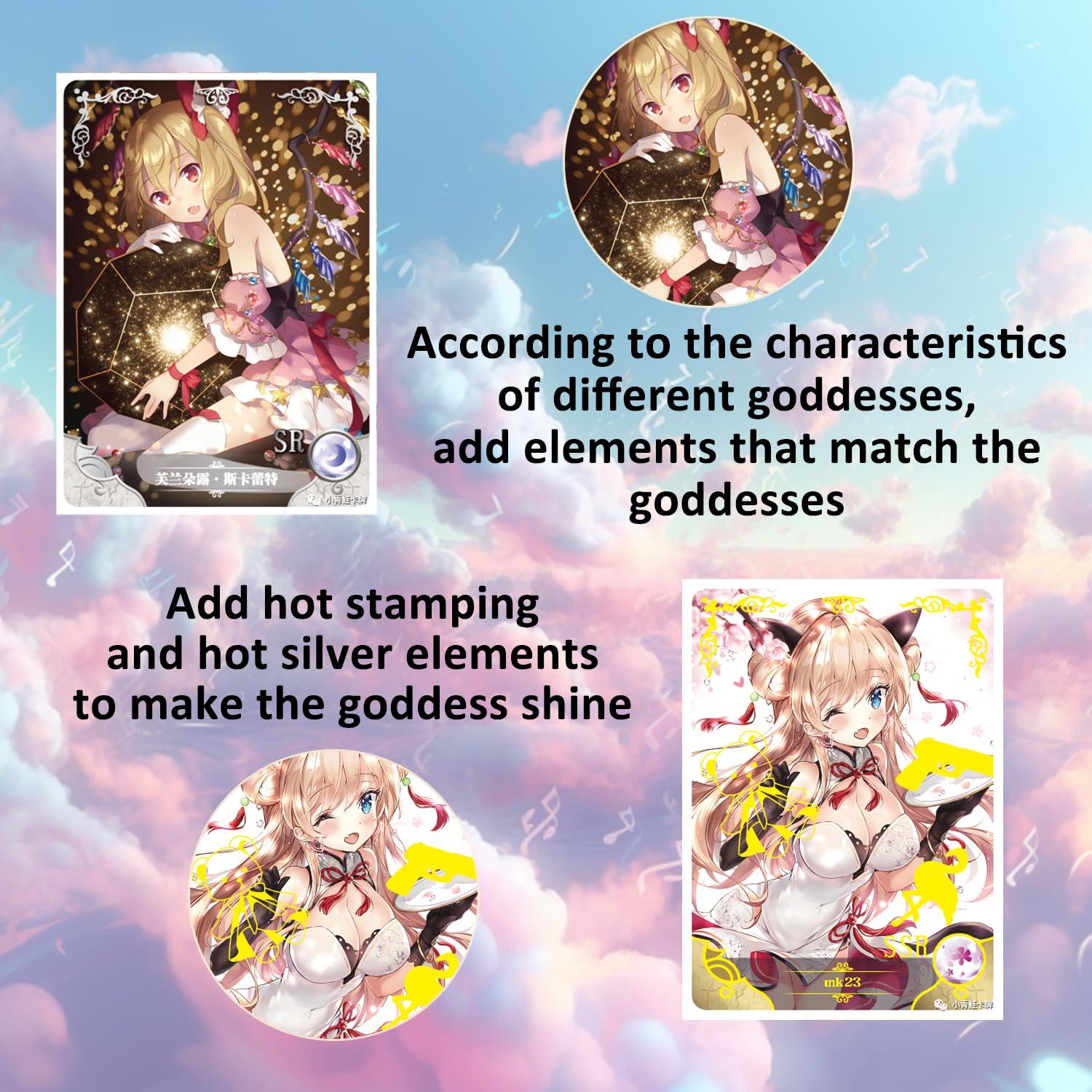 KUPAIDE KUPAIDE Booster Box - Goddess Story Waifu Card - Classic Style Goddess Story Series Playing Collection Card (ns1-5)