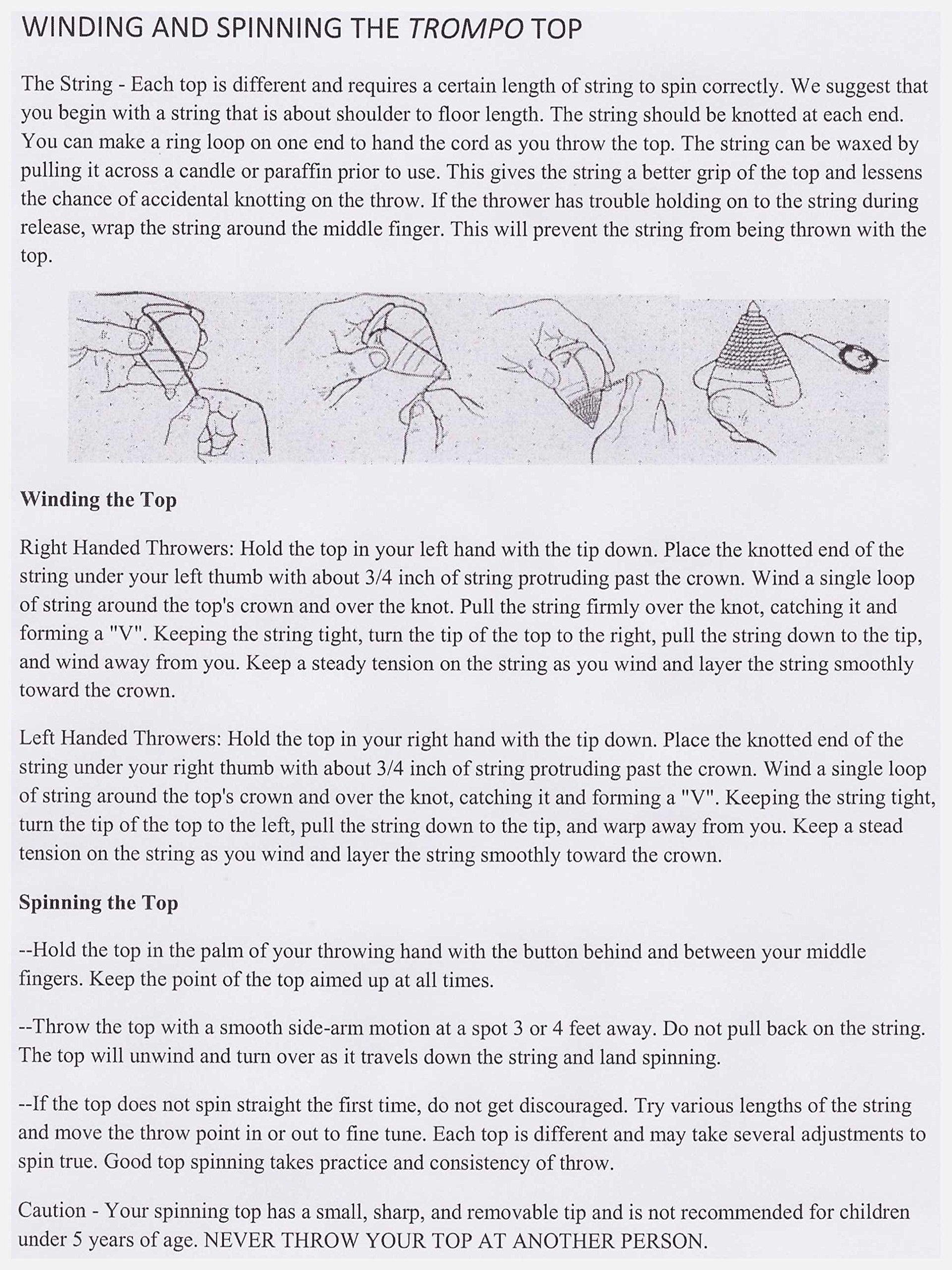 Leos Imports Leos Imports (TM) Mexican Trompo Spinning Top