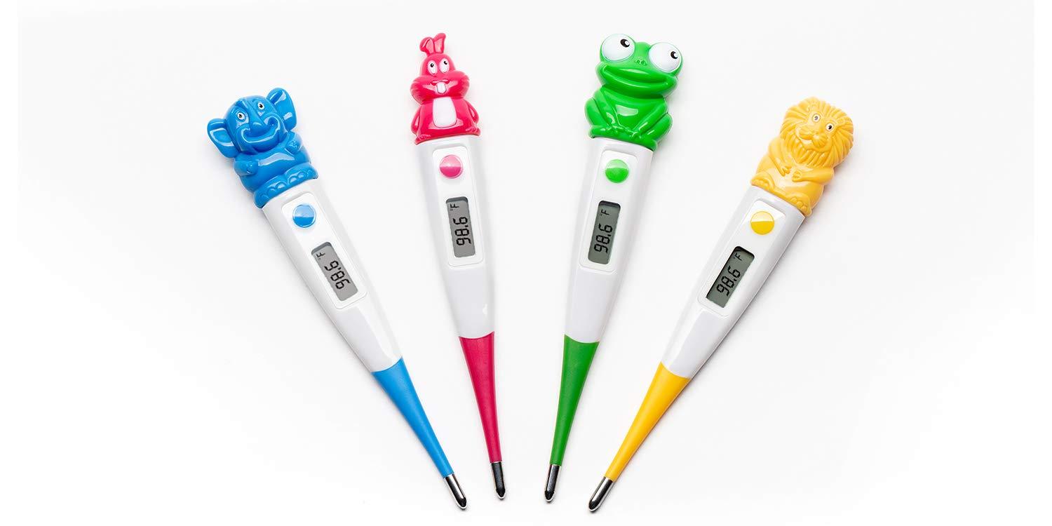 Clinical Guard Digital Oral Thermometer for Adults and Kids, Rectal Thermometer for Children